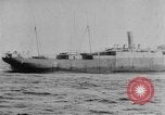 Image of British steamer Georgic accosted by German cruiser SMS Möwe Atlantic Ocean, 1916, second 54 stock footage video 65675049913