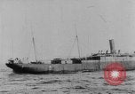 Image of British steamer Georgic accosted by German cruiser SMS Möwe Atlantic Ocean, 1916, second 56 stock footage video 65675049913
