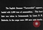 Image of British steamers Yarrowdale and St.Theodore seized Atlantic Ocean, 1916, second 3 stock footage video 65675049914