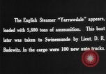 Image of British steamers Yarrowdale and St.Theodore seized Atlantic Ocean, 1916, second 7 stock footage video 65675049914