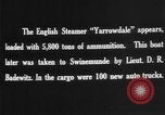 Image of British steamers Yarrowdale and St.Theodore seized Atlantic Ocean, 1916, second 8 stock footage video 65675049914