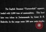 Image of British steamers Yarrowdale and St.Theodore seized Atlantic Ocean, 1916, second 17 stock footage video 65675049914