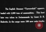 Image of British steamers Yarrowdale and St.Theodore seized Atlantic Ocean, 1916, second 19 stock footage video 65675049914