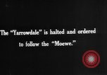 Image of British steamers Yarrowdale and St.Theodore seized Atlantic Ocean, 1916, second 35 stock footage video 65675049914