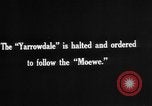 Image of British steamers Yarrowdale and St.Theodore seized Atlantic Ocean, 1916, second 36 stock footage video 65675049914
