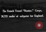 Image of French three-masted barque Nantes intercepted in the Atlantic Atlantic Ocean, 1916, second 1 stock footage video 65675049915