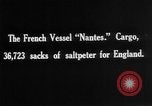 Image of French three-masted barque Nantes intercepted in the Atlantic Atlantic Ocean, 1916, second 8 stock footage video 65675049915