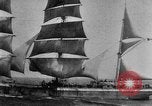 Image of French three-masted barque Nantes intercepted in the Atlantic Atlantic Ocean, 1916, second 24 stock footage video 65675049915