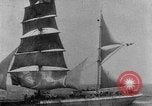Image of French three-masted barque Nantes intercepted in the Atlantic Atlantic Ocean, 1916, second 27 stock footage video 65675049915
