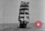 Image of French three-masted barque Nantes intercepted in the Atlantic Atlantic Ocean, 1916, second 42 stock footage video 65675049915