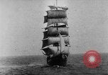 Image of French three-masted barque Nantes intercepted in the Atlantic Atlantic Ocean, 1916, second 47 stock footage video 65675049915