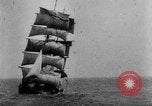 Image of French three-masted barque Nantes intercepted in the Atlantic Atlantic Ocean, 1916, second 56 stock footage video 65675049915