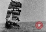 Image of French three-masted barque Nantes intercepted in the Atlantic Atlantic Ocean, 1916, second 57 stock footage video 65675049915