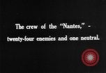 Image of French three-masted barque Nantes intercepted in the Atlantic Atlantic Ocean, 1916, second 58 stock footage video 65675049915