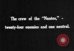 Image of French three-masted barque Nantes intercepted in the Atlantic Atlantic Ocean, 1916, second 59 stock footage video 65675049915
