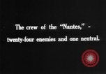 Image of French three-masted barque Nantes intercepted in the Atlantic Atlantic Ocean, 1916, second 61 stock footage video 65675049915