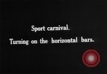 Image of German sailors perform gymnastics on the SMS Möwe Atlantic Ocean, 1916, second 4 stock footage video 65675049916