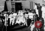 Image of German sailors perform gymnastics on the SMS Möwe Atlantic Ocean, 1916, second 12 stock footage video 65675049916