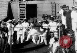 Image of German sailors perform gymnastics on the SMS Möwe Atlantic Ocean, 1916, second 13 stock footage video 65675049916