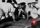 Image of German sailors perform gymnastics on the SMS Möwe Atlantic Ocean, 1916, second 25 stock footage video 65675049916