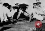 Image of German sailors perform gymnastics on the SMS Möwe Atlantic Ocean, 1916, second 28 stock footage video 65675049916