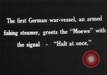 Image of German Auxiliary Cruiser SMS Möwe returns home Germany, 1916, second 19 stock footage video 65675049917