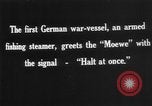 Image of German Auxiliary Cruiser SMS Möwe returns home Germany, 1916, second 21 stock footage video 65675049917