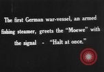 Image of German Auxiliary Cruiser SMS Möwe returns home Germany, 1916, second 28 stock footage video 65675049917