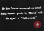 Image of German Auxiliary Cruiser SMS Möwe returns home Germany, 1916, second 30 stock footage video 65675049917
