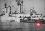Image of Lion-class British Battle Cruiser Orkney Islands Scotland, 1918, second 20 stock footage video 65675049919