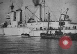Image of Lion-class British Battle Cruiser Orkney Islands Scotland, 1918, second 23 stock footage video 65675049919