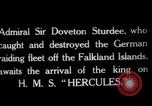 Image of King George V Orkney Islands Scotland, 1917, second 1 stock footage video 65675049921
