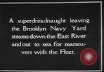 Standbild USS Tennessee Brooklyn New York City USA, 1920, aus Sekunde 3 historischem Filmmaterial Videoclip 65675049928