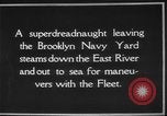 Standbild USS Tennessee Brooklyn New York City USA, 1920, aus Sekunde 11 historischem Filmmaterial Videoclip 65675049928