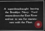 Standbild USS Tennessee Brooklyn New York City USA, 1920, aus Sekunde 17 historischem Filmmaterial Videoclip 65675049928
