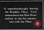 Standbild USS Tennessee Brooklyn New York City USA, 1920, aus Sekunde 18 historischem Filmmaterial Videoclip 65675049928