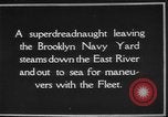 Standbild USS Tennessee Brooklyn New York City USA, 1920, aus Sekunde 19 historischem Filmmaterial Videoclip 65675049928