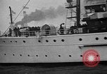 Standbild US Navy Schlachtschiffe Atlantik, 1920, aus Sekunde 48 historischem Filmmaterial Videoclip 65675049952