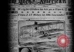 Immagine di Modello di Wright Flyer Le Mans Francia, 1908, secondo 3 filmato di repertorio 65675049965