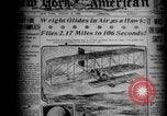 Immagine di Modello di Wright Flyer Le Mans Francia, 1908, secondo 5 filmato di repertorio 65675049965