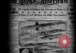 Immagine di Modello di Wright Flyer Le Mans Francia, 1908, secondo 6 filmato di repertorio 65675049965