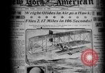 Immagine di Modello di Wright Flyer Le Mans Francia, 1908, secondo 8 filmato di repertorio 65675049965