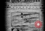 Immagine di Modello di Wright Flyer Le Mans Francia, 1908, secondo 9 filmato di repertorio 65675049965