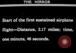 Immagine di Modello di Wright Flyer Le Mans Francia, 1908, secondo 52 filmato di repertorio 65675049965