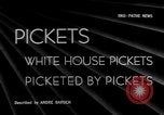 Image of picketing Washington DC USA, 1950, second 1 stock footage video 65675049971