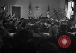 Image of Eugene Dennis testimony United States USA, 1950, second 4 stock footage video 65675049972