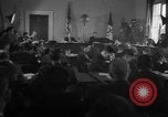 Image of Eugene Dennis testimony United States USA, 1950, second 5 stock footage video 65675049972