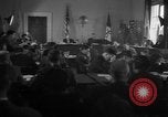Image of Eugene Dennis testimony United States USA, 1950, second 7 stock footage video 65675049972