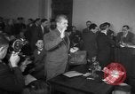 Image of Eugene Dennis testimony United States USA, 1950, second 17 stock footage video 65675049972