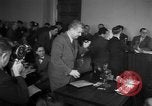 Image of Eugene Dennis testimony United States USA, 1950, second 20 stock footage video 65675049972